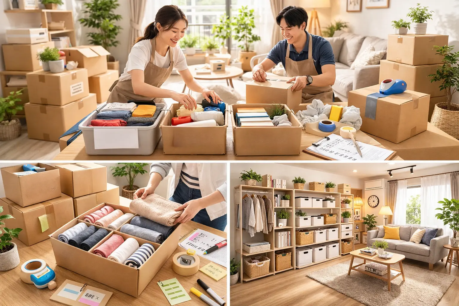 搬家整理怎麼做?高雄整理師教你斷捨離與打包全攻略|高雄收納推薦