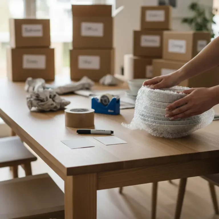 高雄搬家前整理服務｜分類打包與易碎物品保護流程